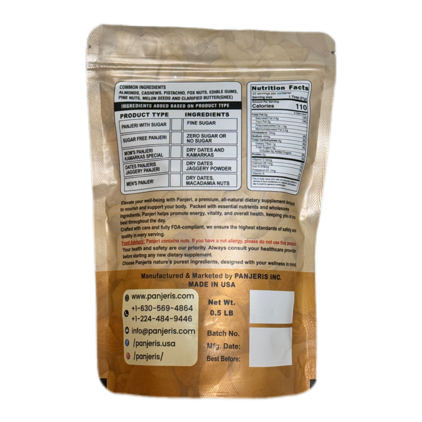 Mom's Panjeri | KAMARKAS SPECIAL - 0.5 LB