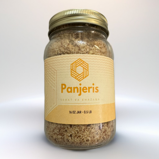 Regular Panjeri with Sugar in Mason Jar
