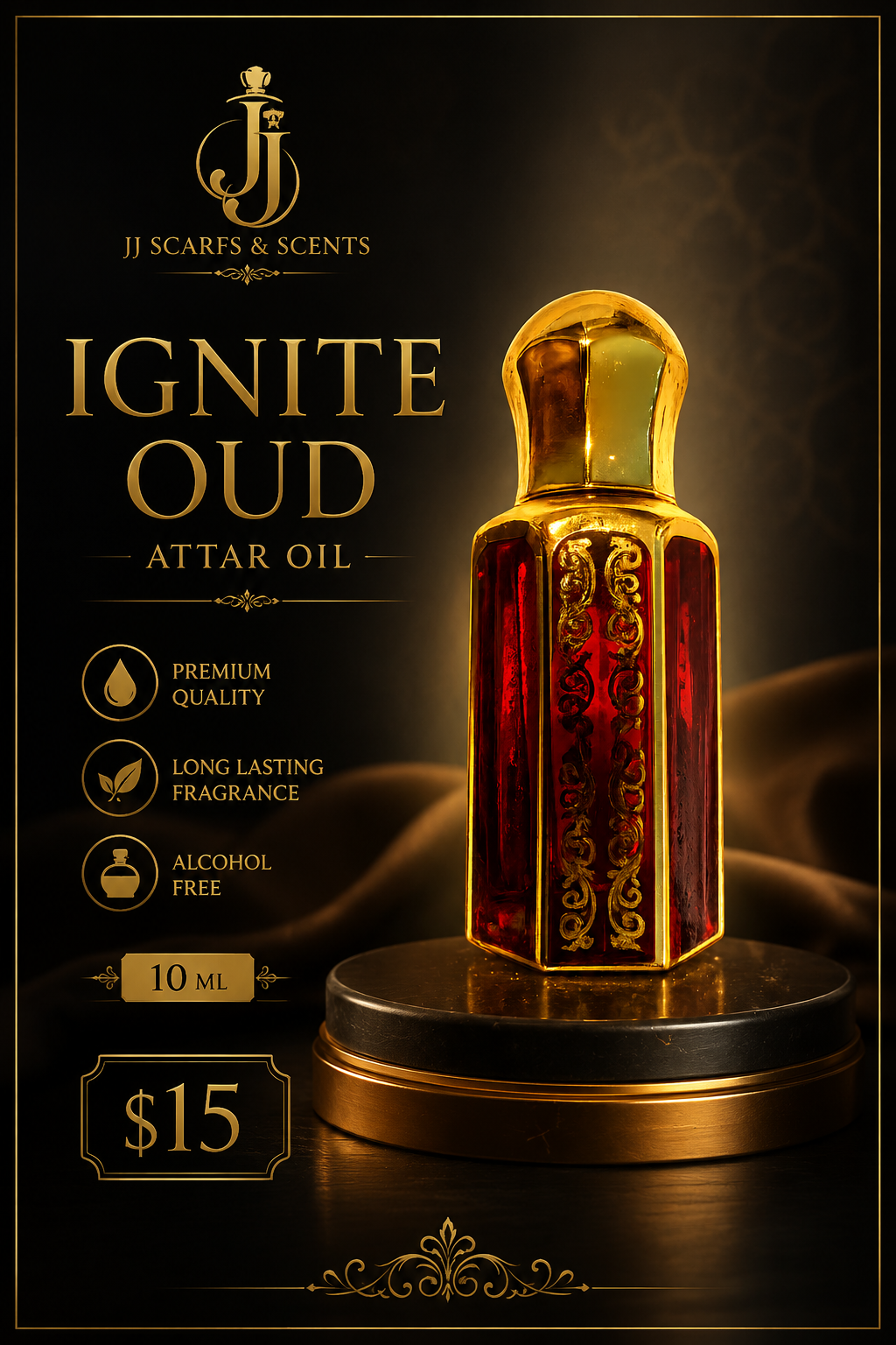 Ignite Oud Attar Oil