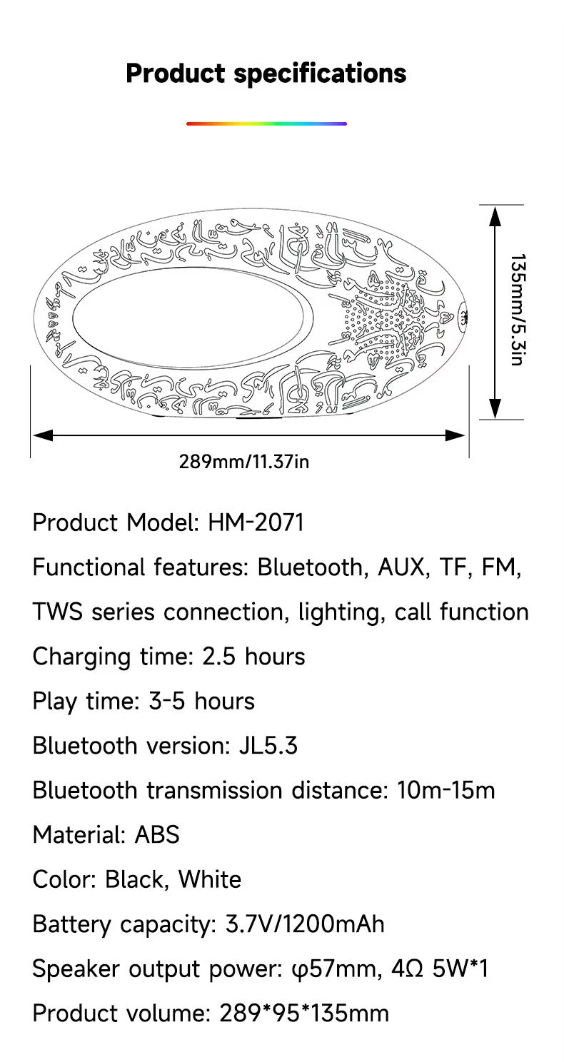 Dubai Museum Eye of the Future Portable Speaker